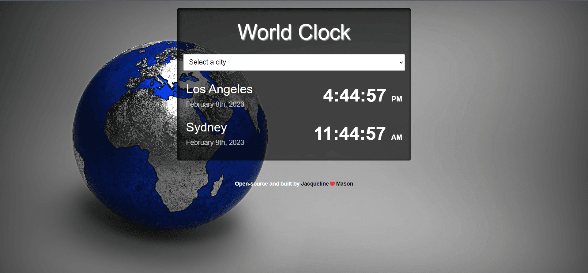 World Clock App